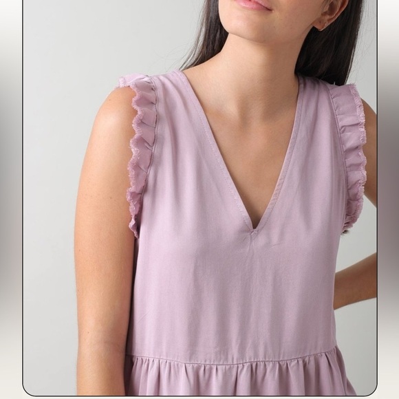 INDI & COLD Clara Lyocell Dress - Lila - Medium - Picture 15 of 16